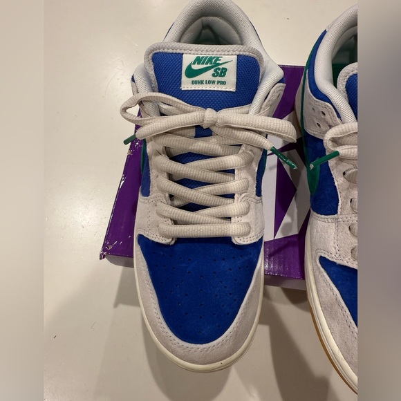 Dunk Low Pro SB 'Hyper Royal Malachite', Mens 9.5 - Picture 7 of 14